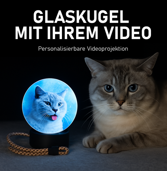 Miez & Mehr™ Video-Glaskugel